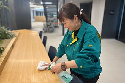 クリーンスタッフ・設備管理員【パート】